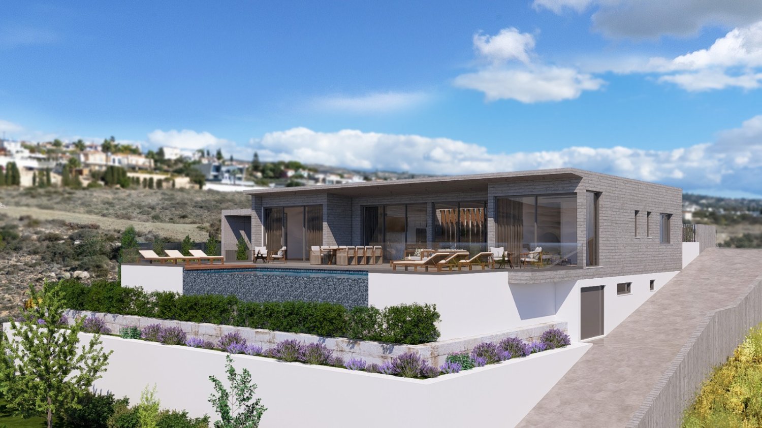 6 chambres Villa à Tremithousa, Paphos, Chypre No. 61527