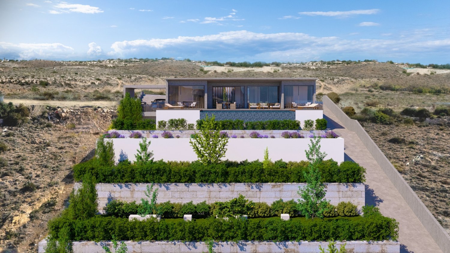6 chambres Villa à Tremithousa, Paphos, Chypre No. 61527