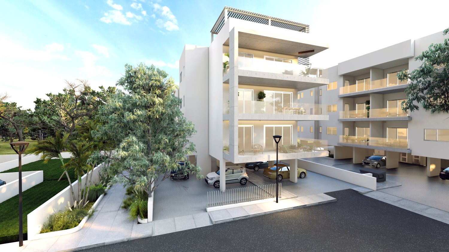 3 dormitorios Apartamento en Larnaca, Larnaka, Chipre No. 65219
