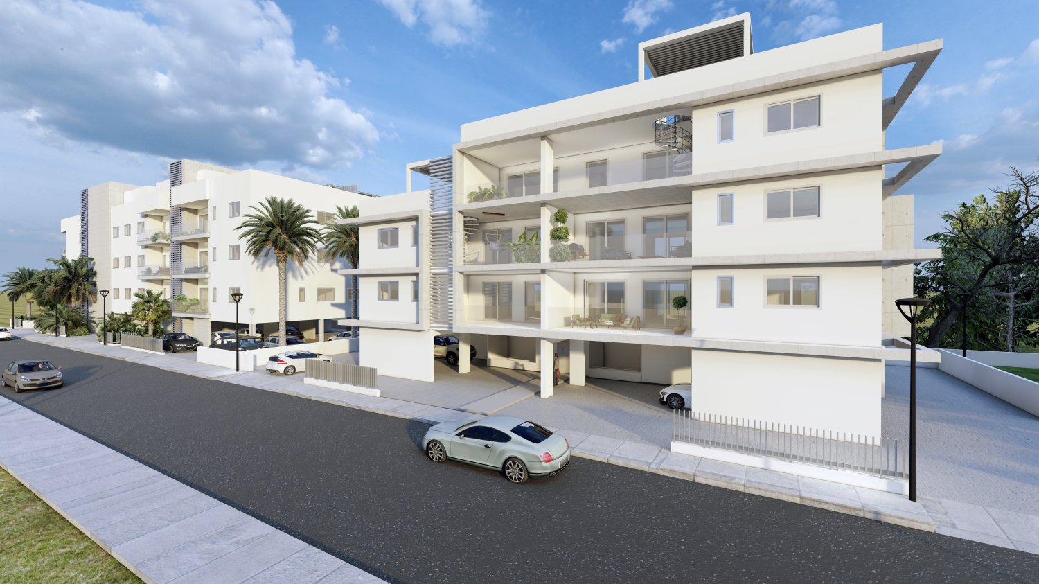3 dormitorios Apartamento en Larnaca, Larnaka, Chipre No. 65219