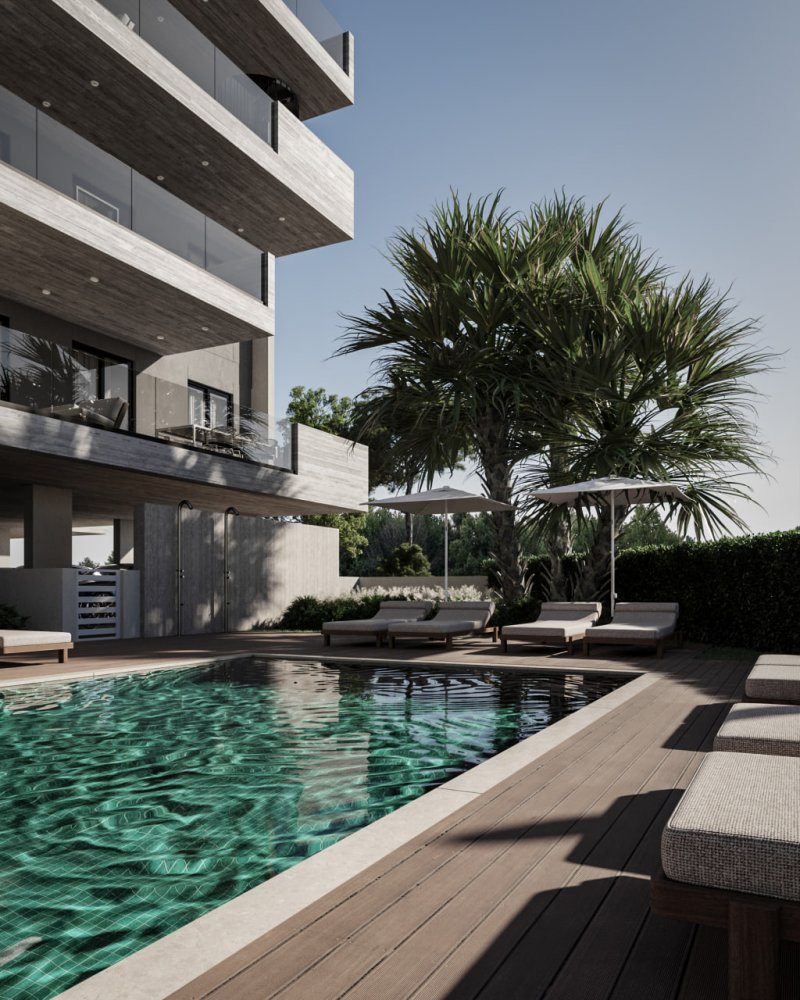 2 bedrooms Penthouse in Larnaca, Larnaka, Cyprus No. 64447