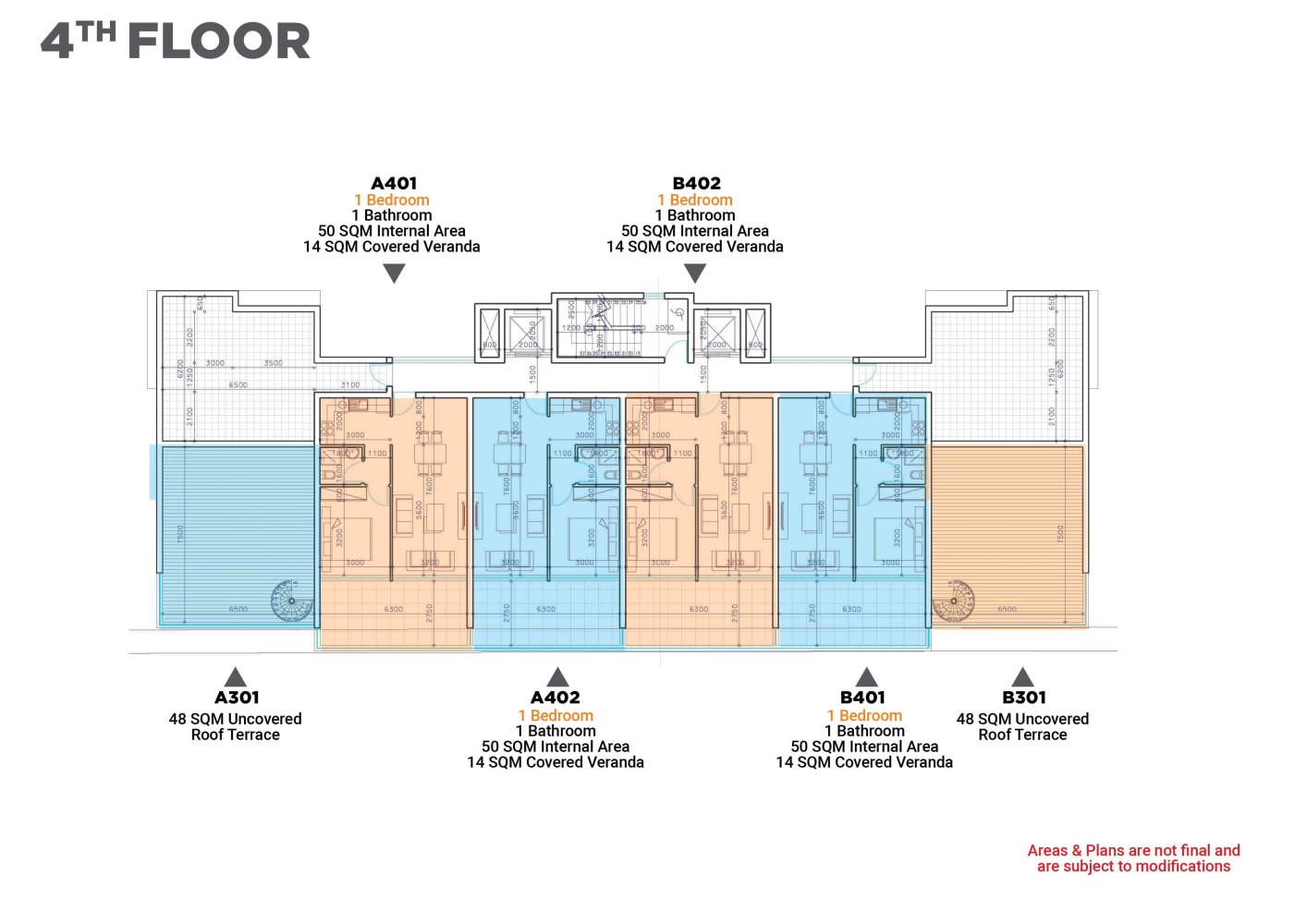 1 bedroom Apartment in Larnaca, Larnaka, Cyprus No. 64188