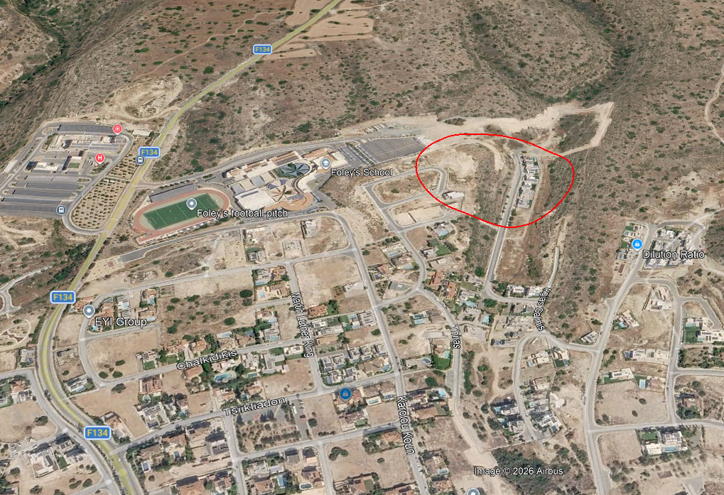1931m2 Land in Germasogeia, Limassol, Cyprus No. 62348