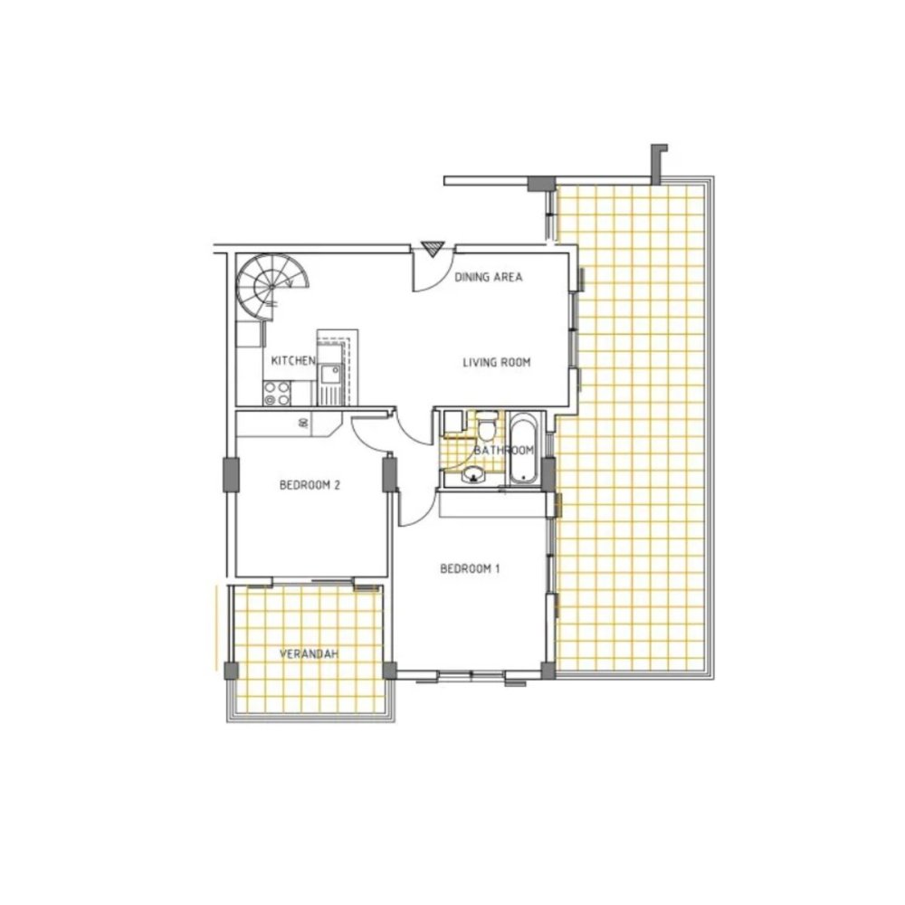 2 dormitorios Apartamento en Geroskípou, Paphos, Chipre No. 62094