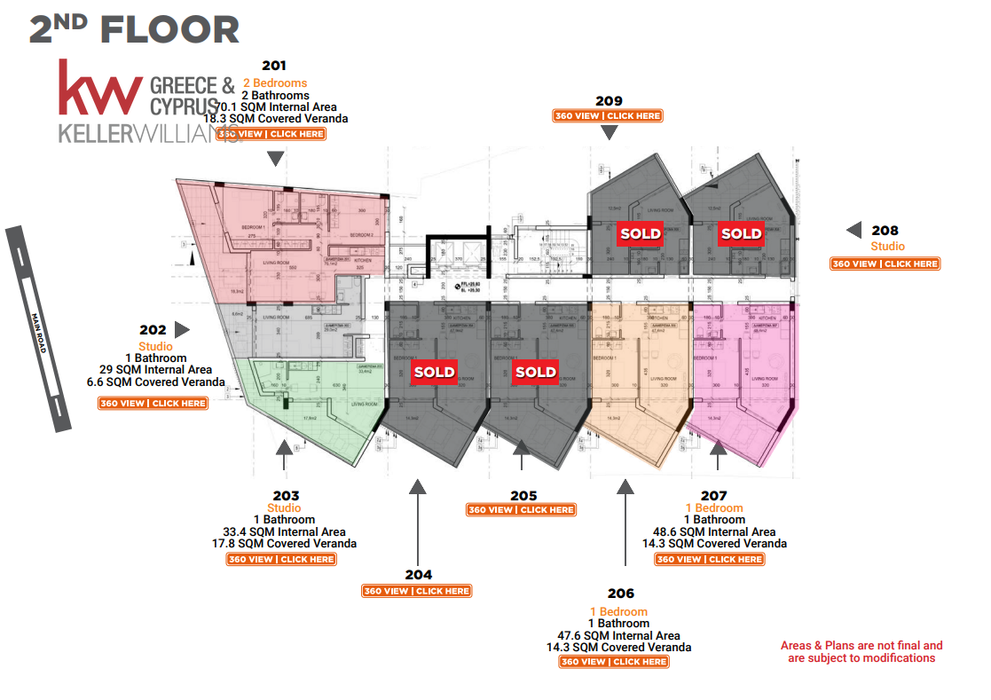 1 bedroom Apartment in Larnaca, Larnaka, Cyprus No. 63286