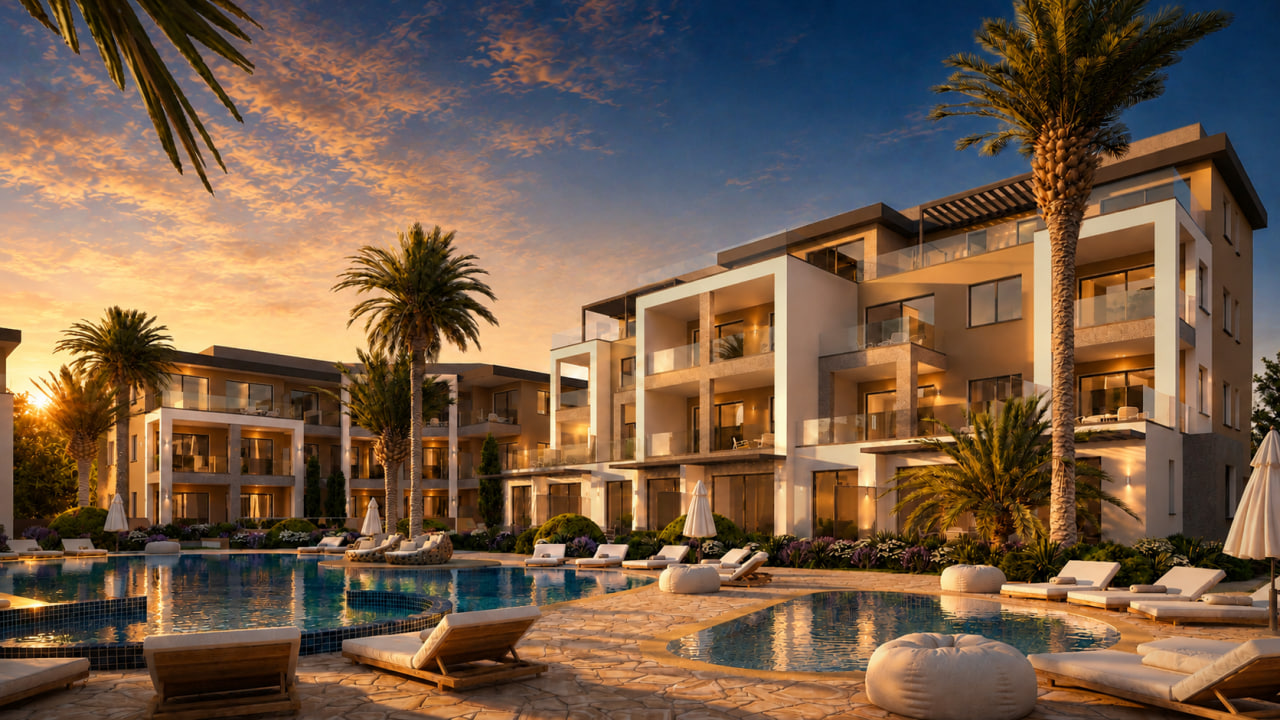 2 chambres Appartement à Paphos, Chypre No. 63560