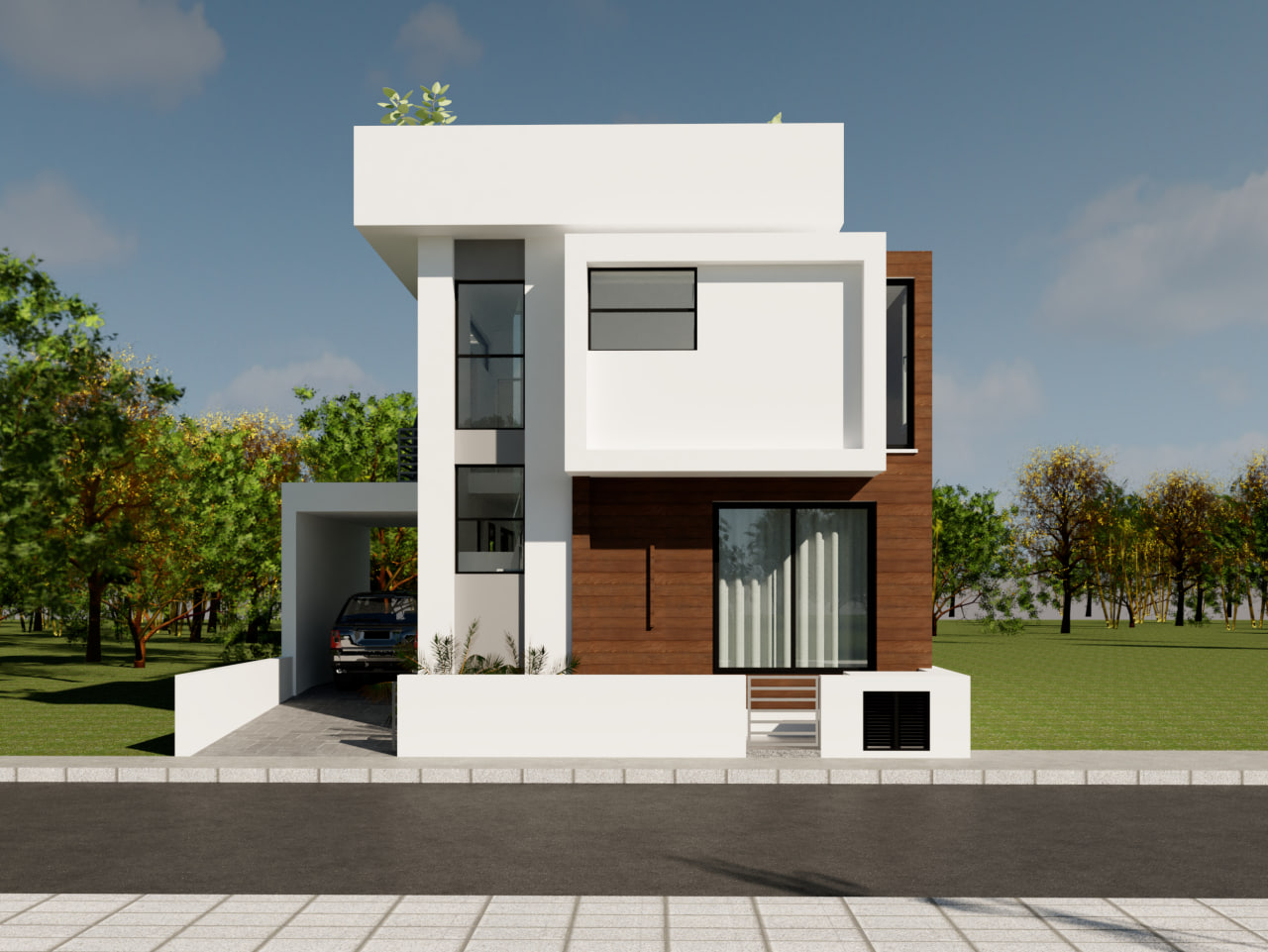 Вилла с 5 спальнями в Ларнака, Кипр № 64382