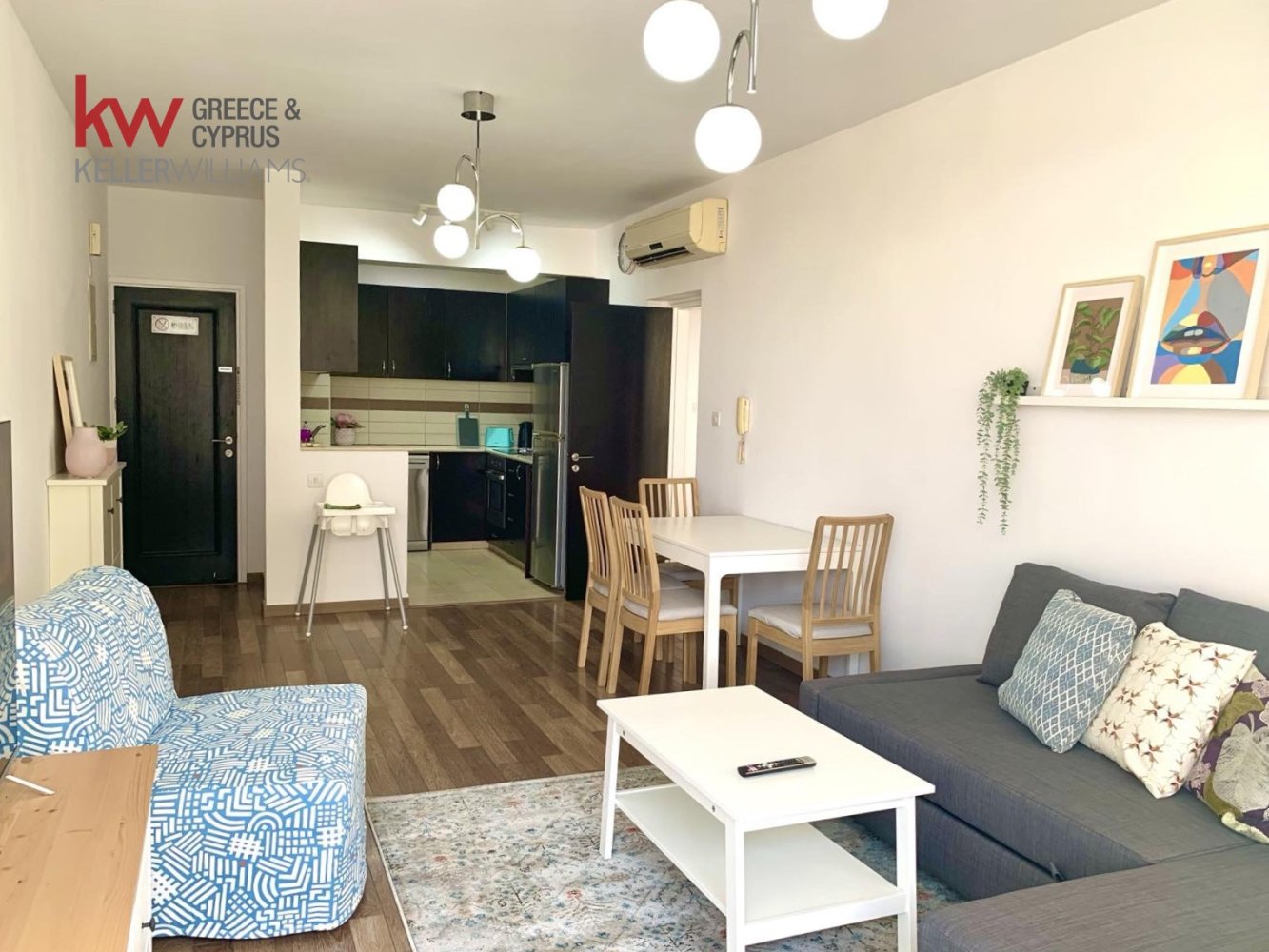 Квартира с 2 спальнями в Ларнака, Кипр № 40639