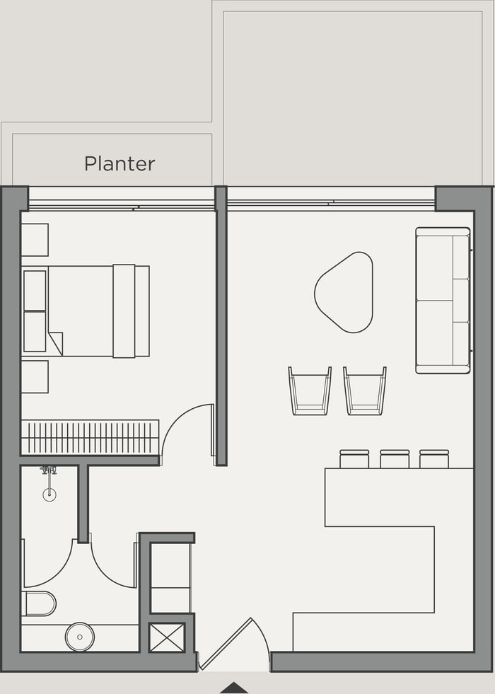 1 dormitorio Apartamento en Limassol, Chipre No. 64846