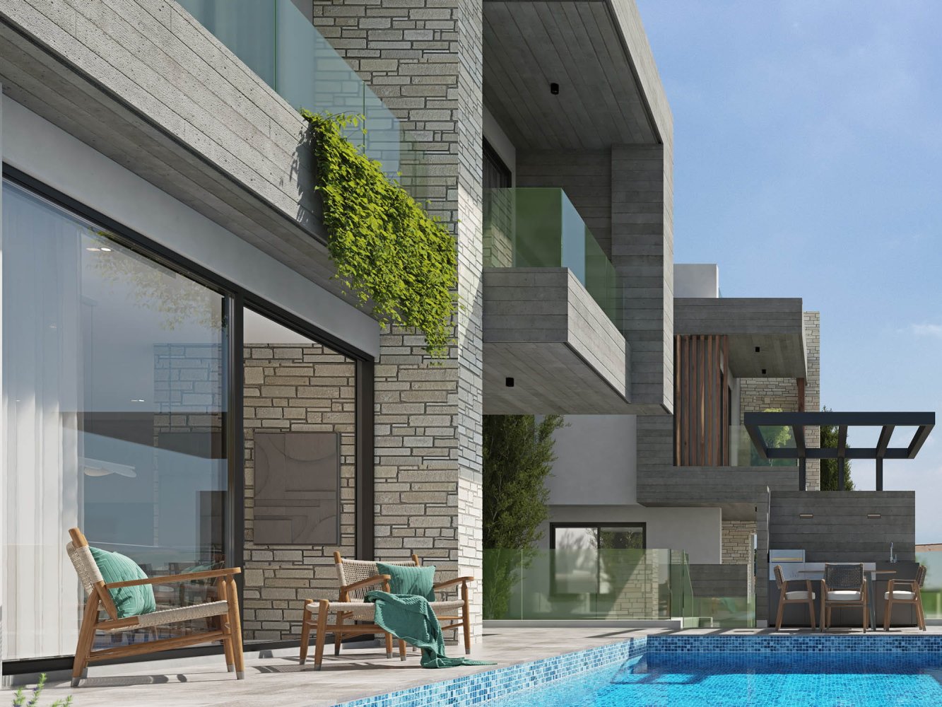 5 chambres Villa à Paphos, Chypre No. 65133