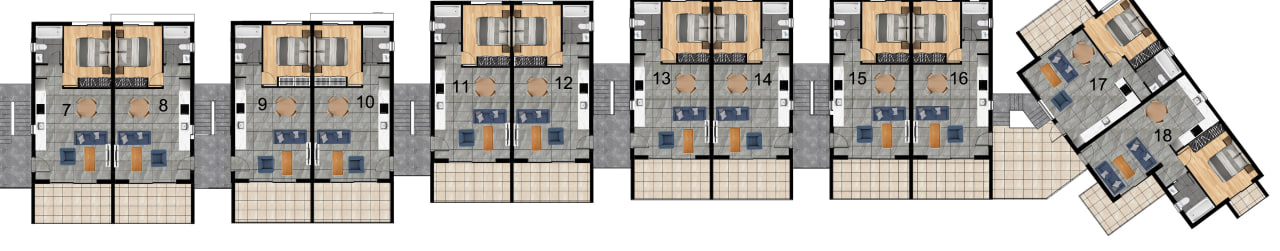 1 chambre Appartement à Limassol, Chypre No. 64999