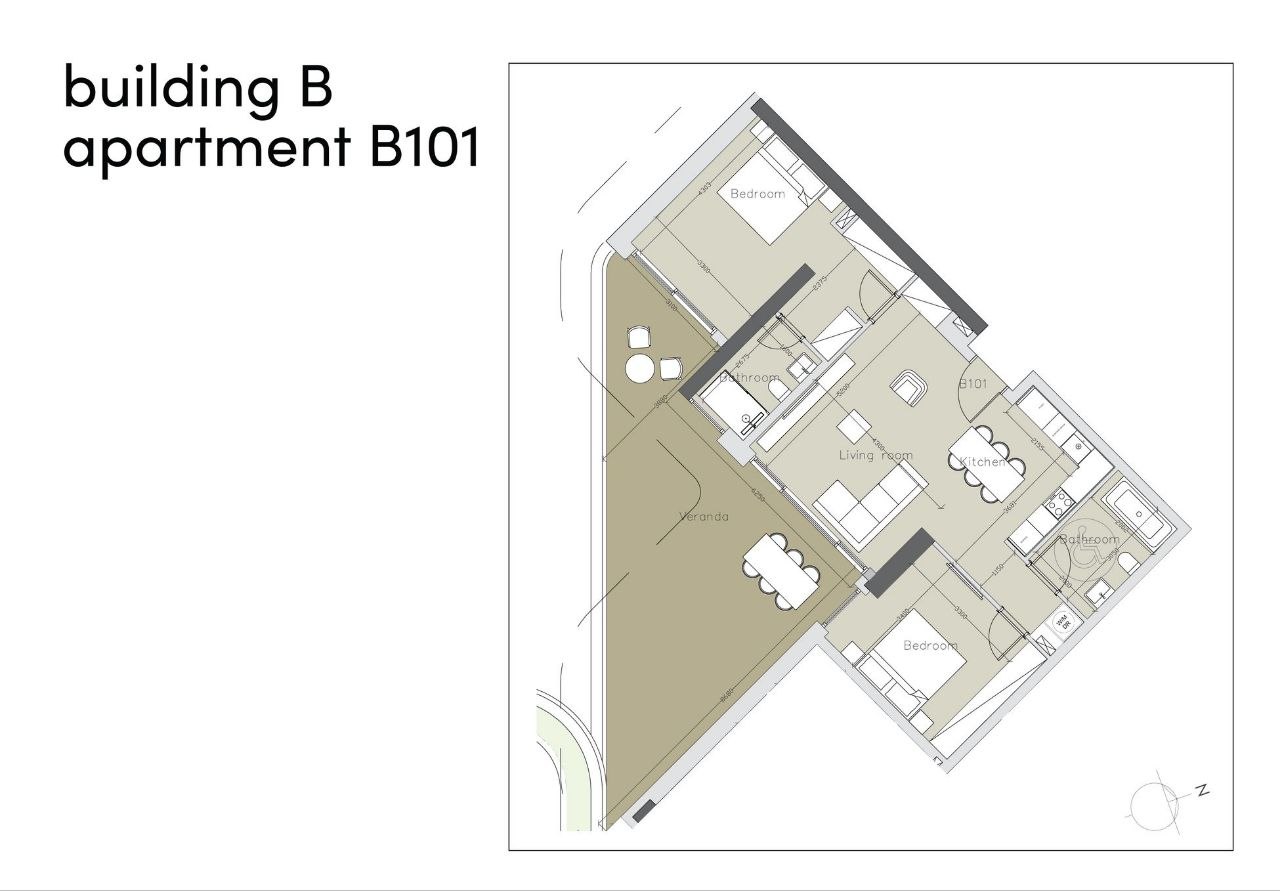 2 bedrooms Apartment in Larnaca, Larnaka, Cyprus No. 64339