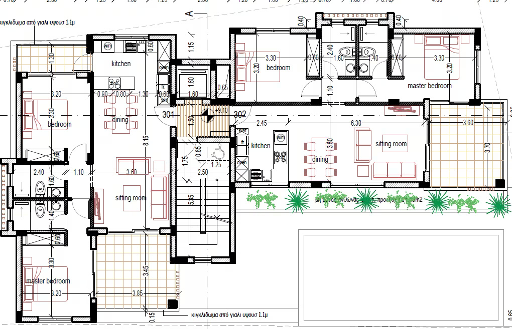 2 chambres Appartement à Paphos, Chypre No. 63468