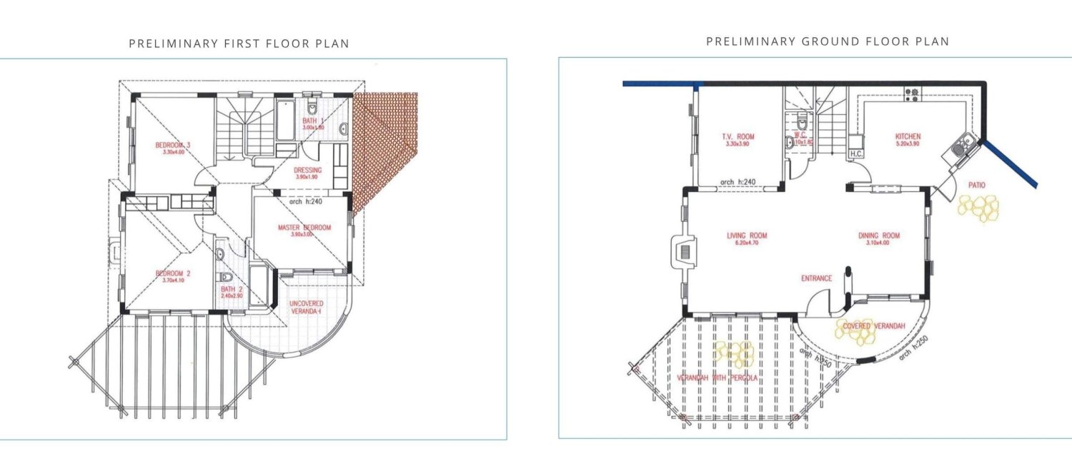 3 chambres Villa à Paphos, Chypre No. 63604