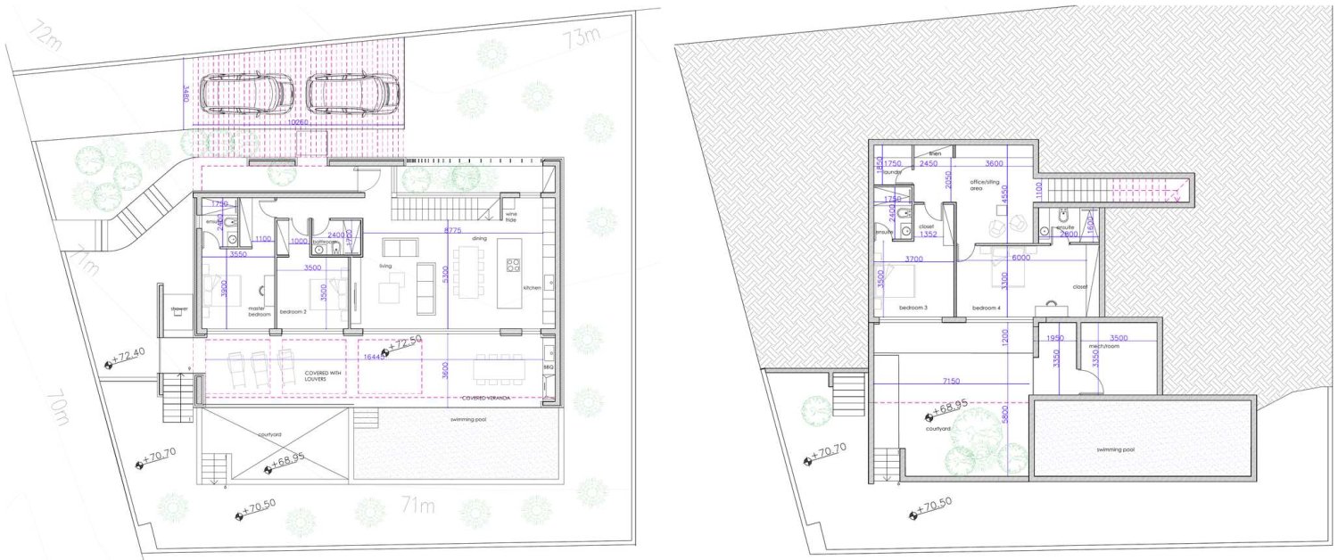 4 chambres Villa à Paphos, Chypre No. 64828