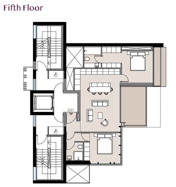 2 bedrooms Apartment in Larnaca, Larnaka, Cyprus No. 63439