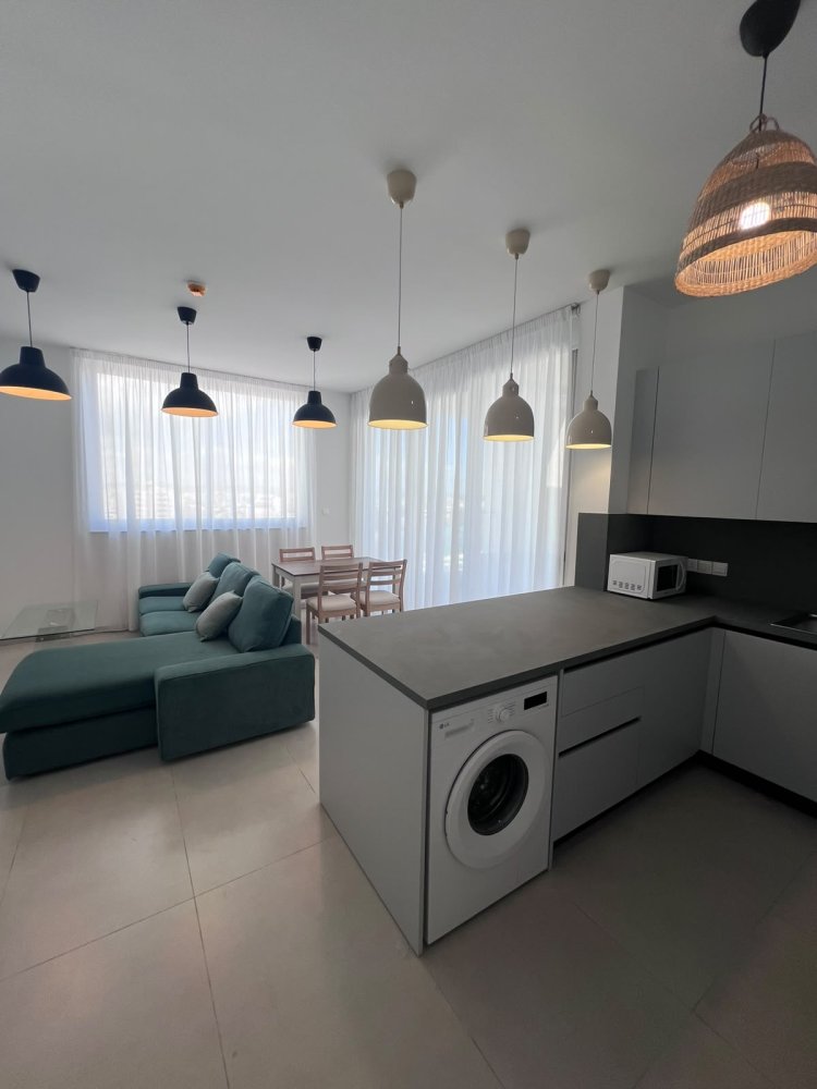 Квартира с 1 спальней в Ларнака, Кипр № 62675