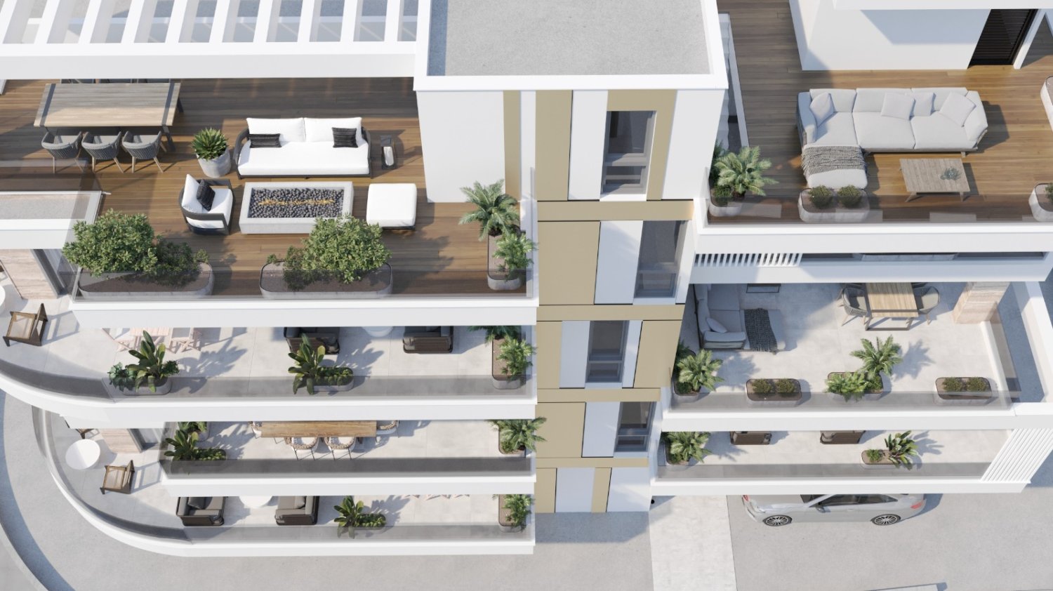 2 bedrooms Penthouse in Larnaca, Larnaka, Cyprus No. 64153