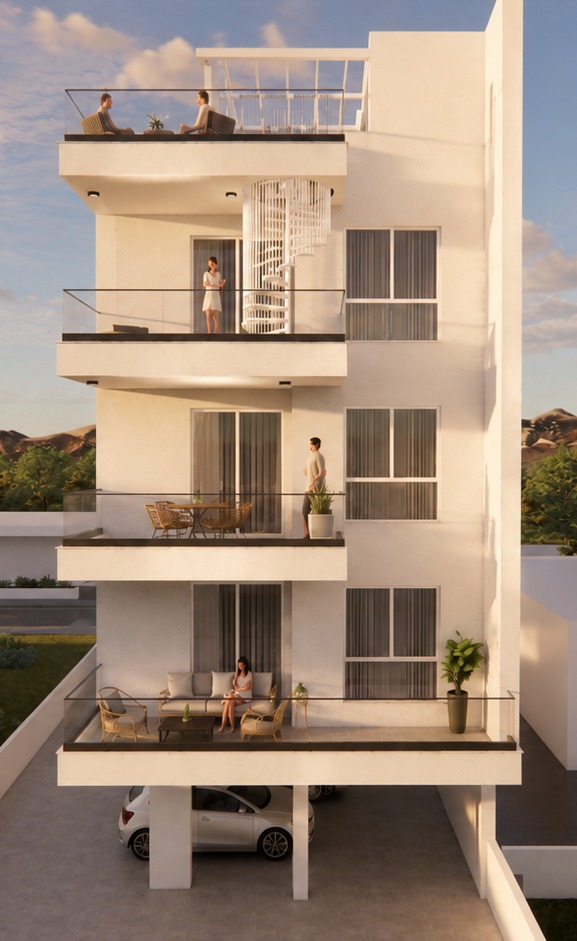 2 bedrooms Apartment in Larnaca, Larnaka, Cyprus No. 63492