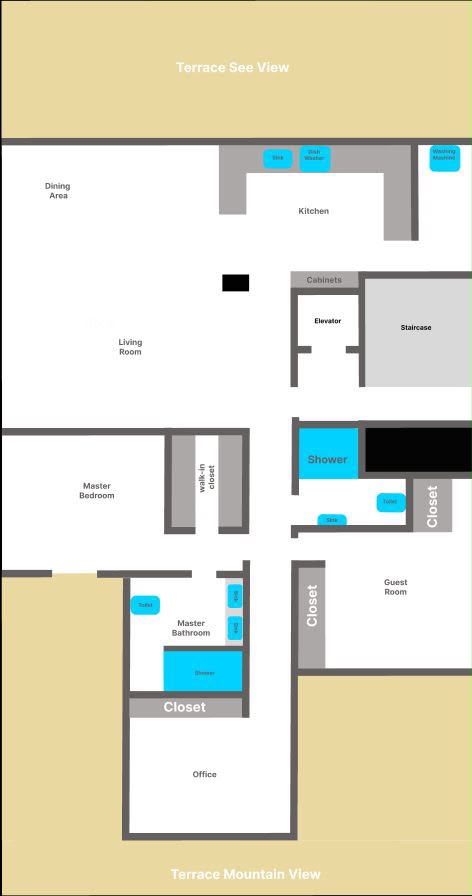 2 dormitorios Apartamento en Larnaca, Larnaka, Chipre No. 62634