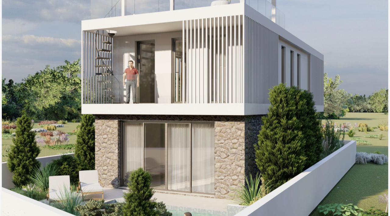 3 bedrooms Townhouse in Empa, Paphos, Cyprus No. 62037