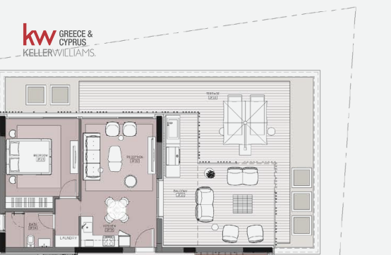 1 chambre Appartement à Livadia, Larnaka, Chypre No. 60319