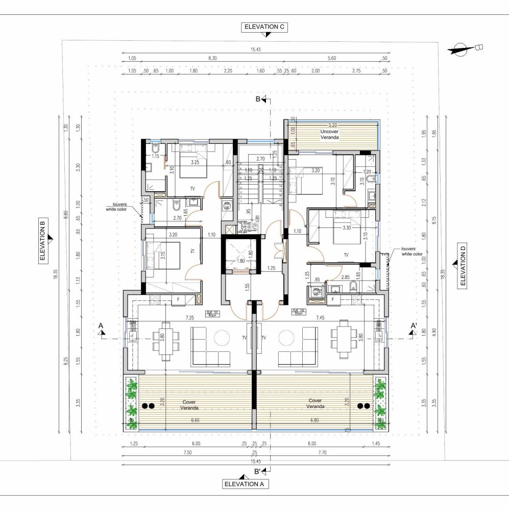 2 bedrooms Apartment in Larnaca, Larnaka, Cyprus No. 63701