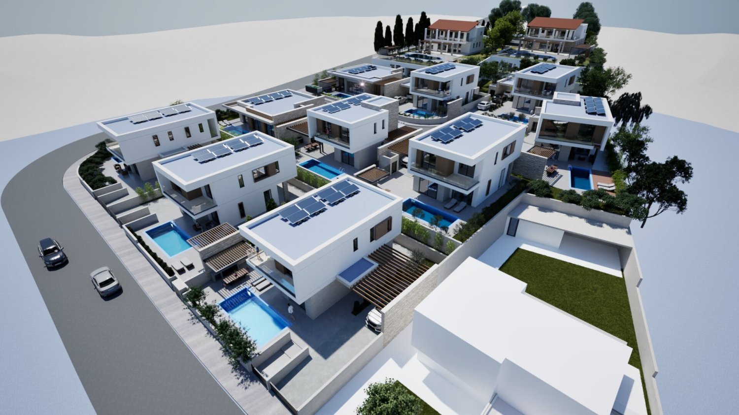 4 bedrooms Villa in Tala, Paphos, Cyprus No. 61114