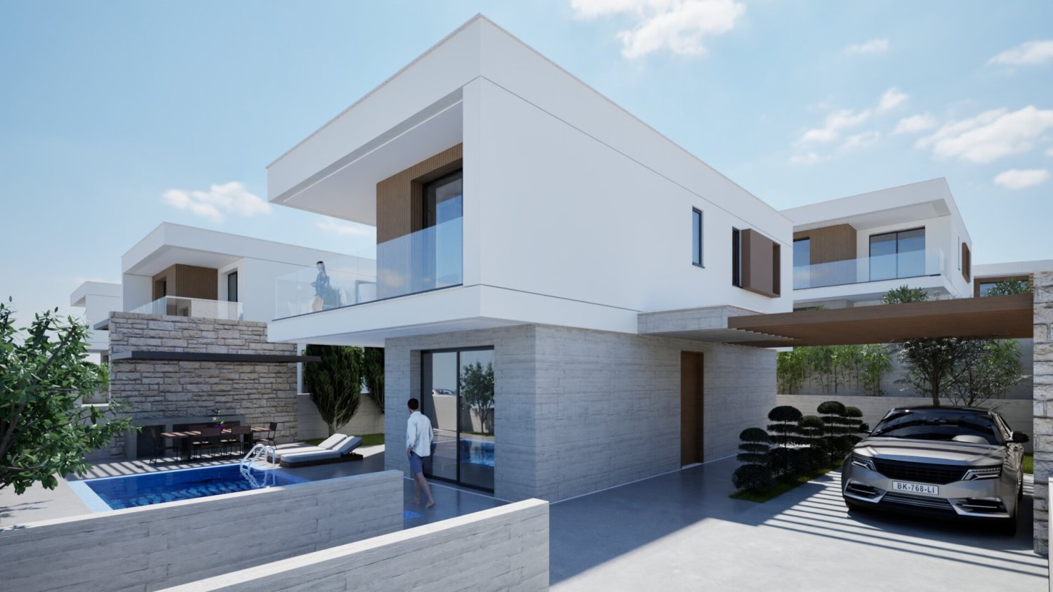4 bedrooms Villa in Tala, Paphos, Cyprus No. 61114