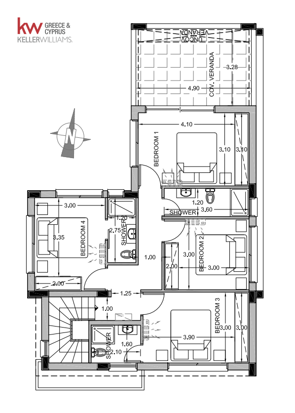 Вилла с 4 спальнями в Сотира, Аммохостос, Кипр № 60208