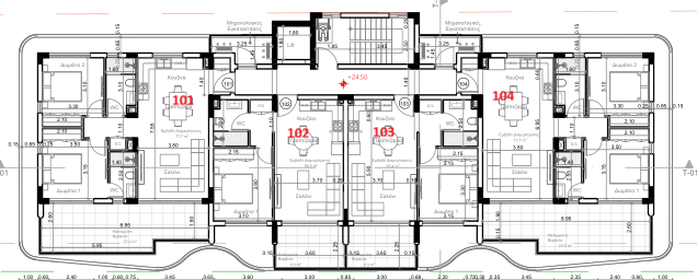 2 bedrooms Apartment in Larnaca, Larnaka, Cyprus No. 64396
