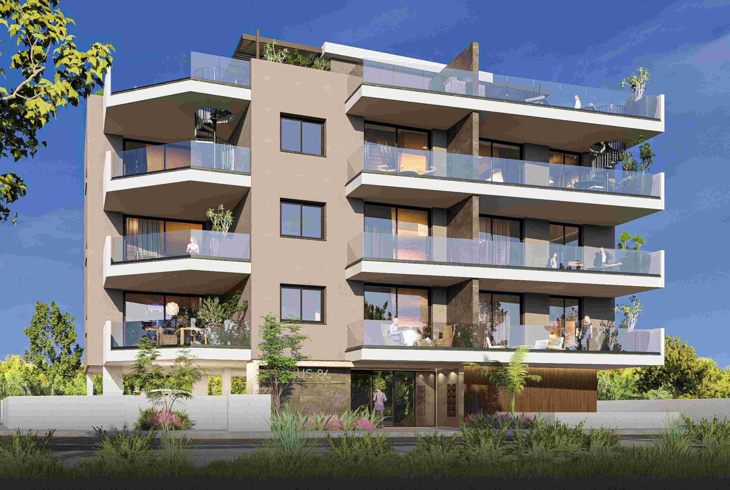 1 bedroom Apartment in Larnaca, Larnaka, Cyprus No. 64214