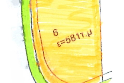Земельный участок 581м2 в Лакатамия, Никосия, Кипр № 39914