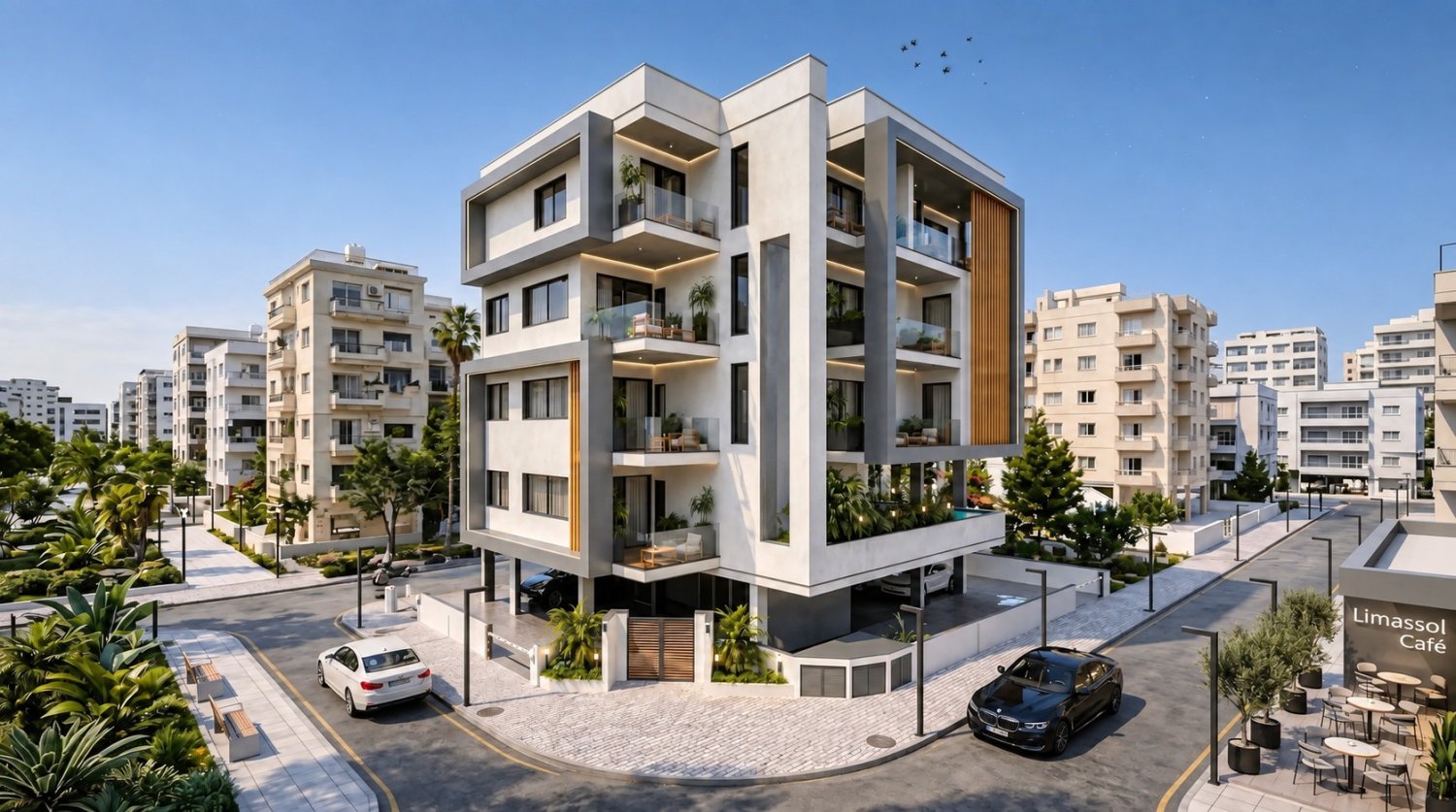 1 dormitorio Apartamento en Neapolis, Limassol, Chipre No. 58972