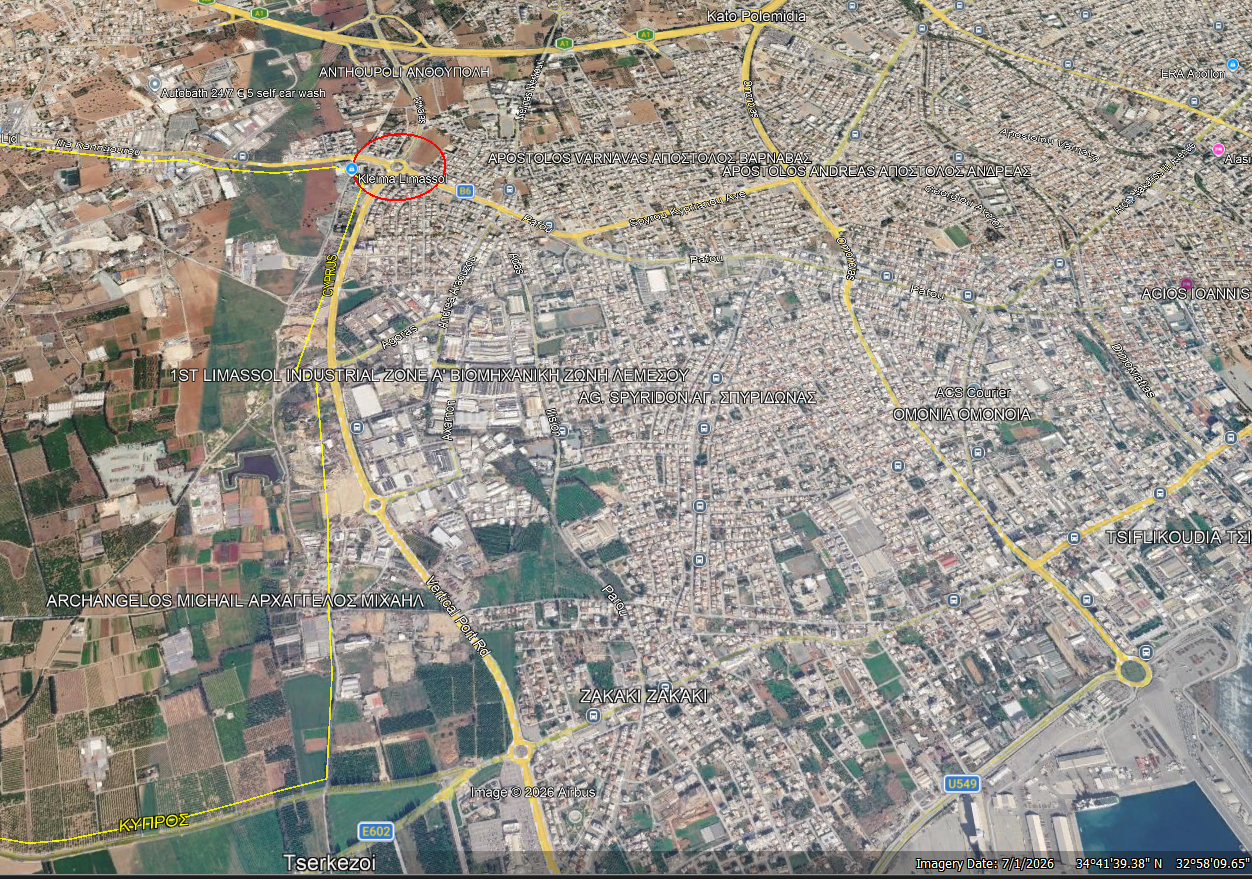683m2 Land in Kato Polemidia, Limassol, Cyprus No. 62189