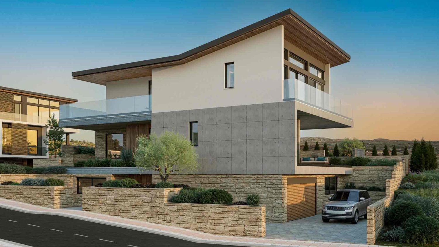 Вилла с 4 спальнями в Куклия, Пафос, Кипр № 60465
