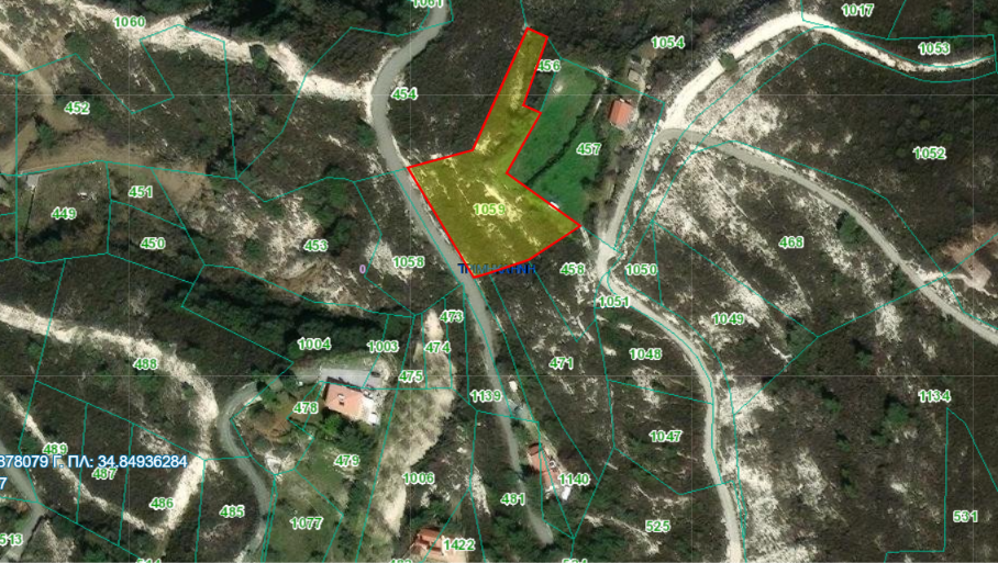 2919m2 Land in Trimiklini, Limassol, Cyprus No. 61958