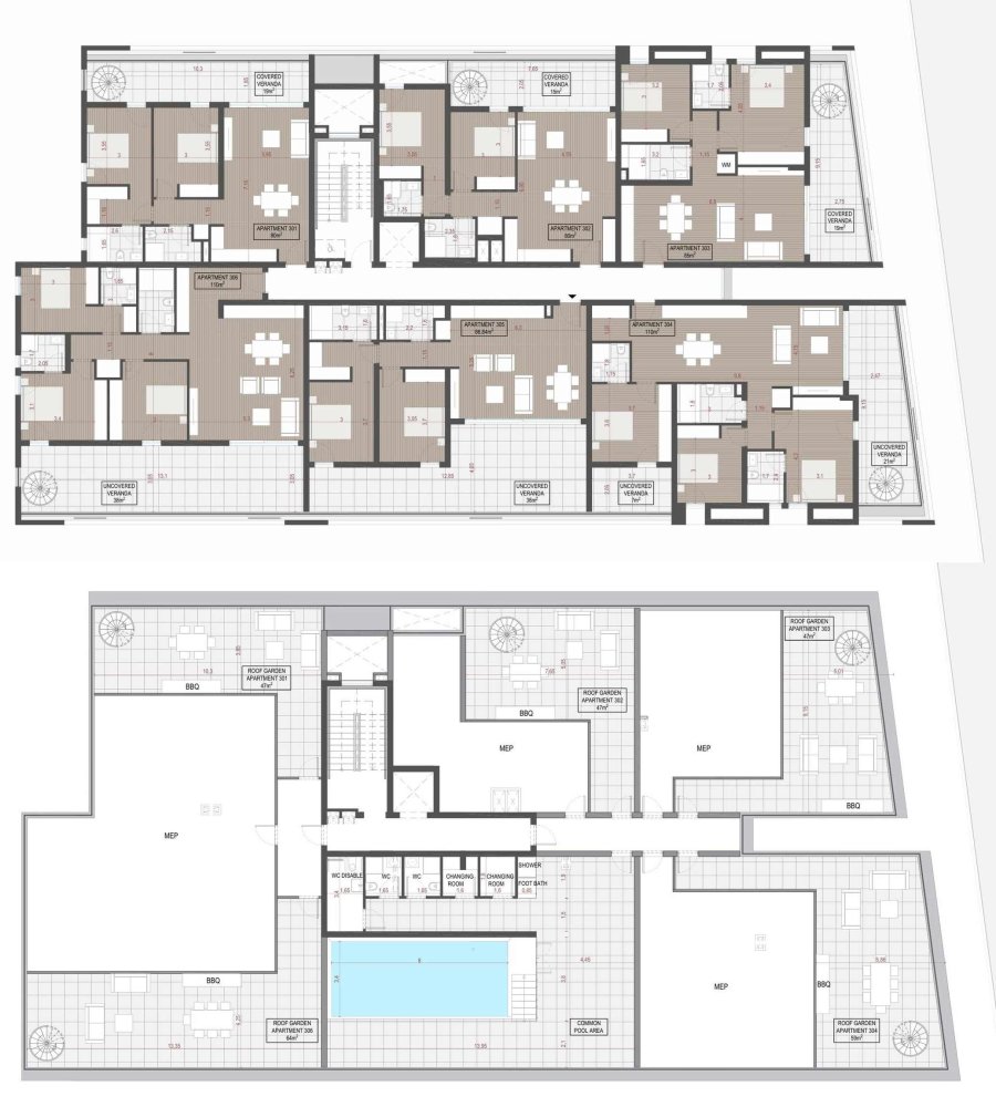 3 bedrooms Penthouse in Limassol, Cyprus No. 63635