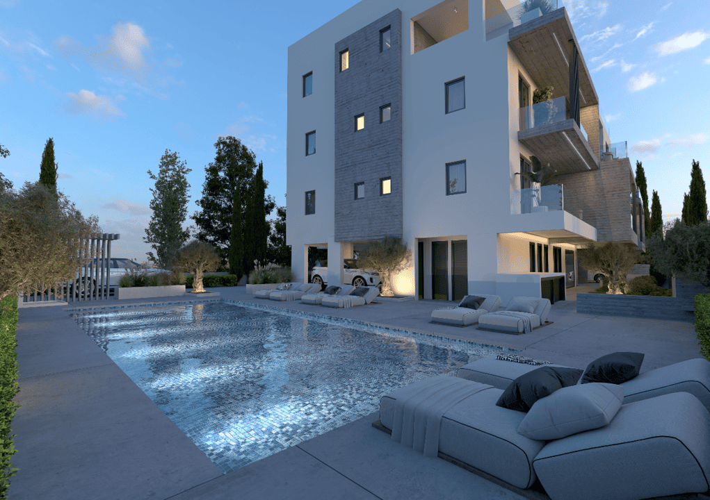 2 chambres Appartement à Paphos, Chypre No. 64027