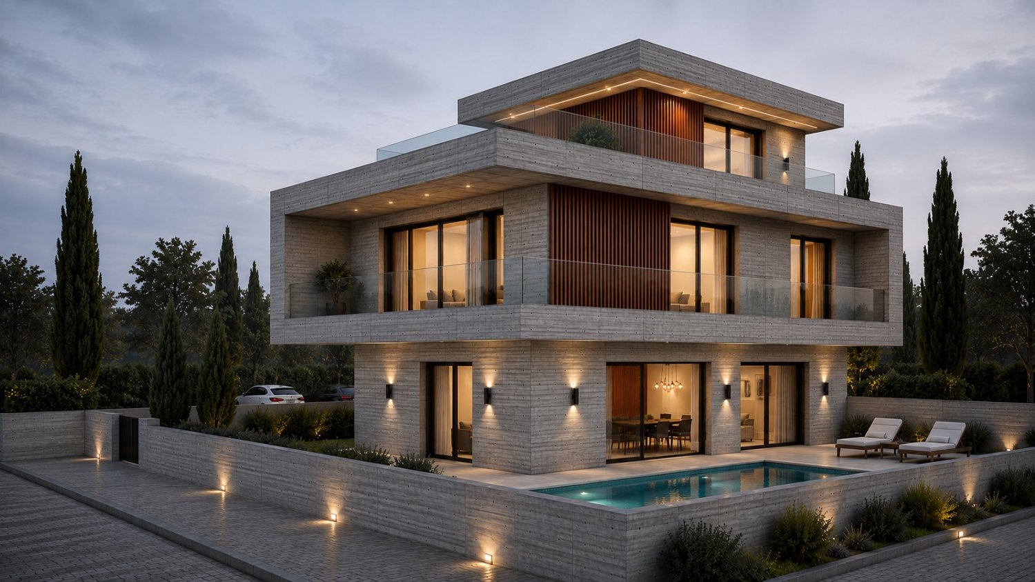 3 chambres Villa à Paphos, Chypre No. 65028