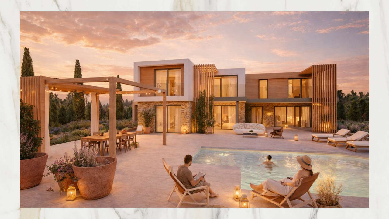 4 chambres Villa à Paphos, Chypre No. 64526