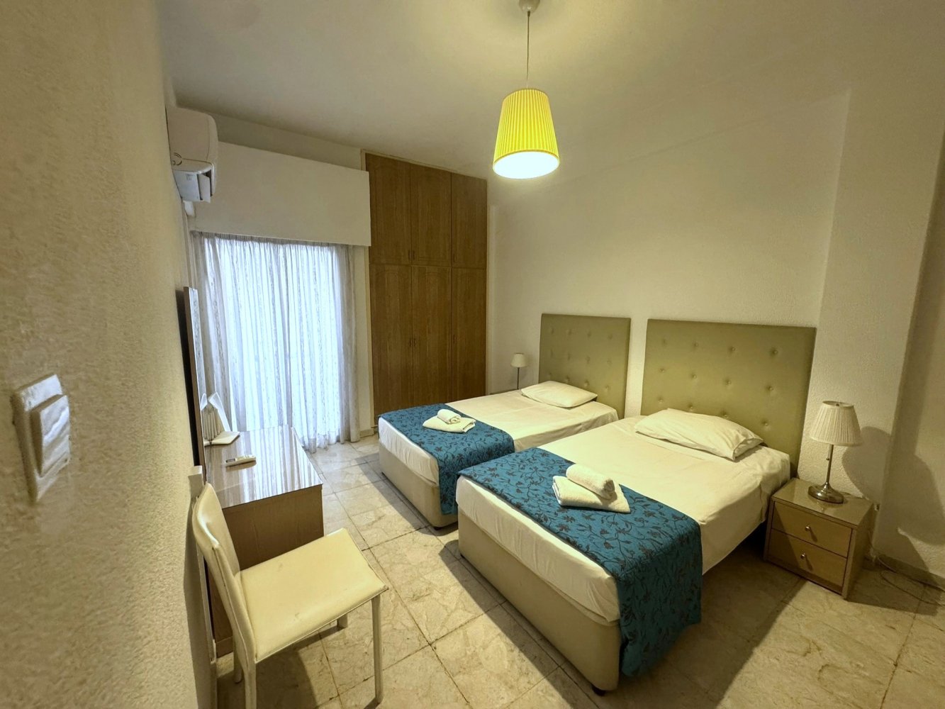 Квартира с 2 спальнями в Ларнака, Кипр № 61512