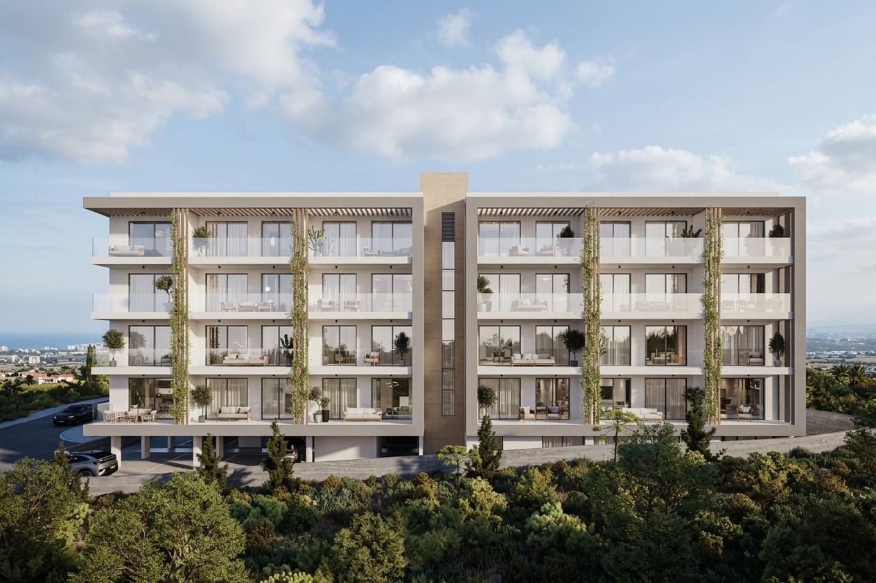 1 dormitorio Apartamento en Paphos, Chipre No. 63788