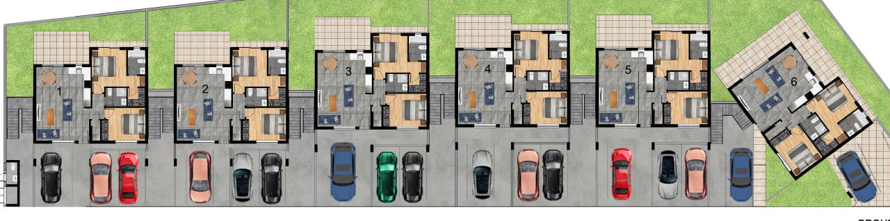 2 chambres Maison de Ville à Limassol, Chypre No. 64996