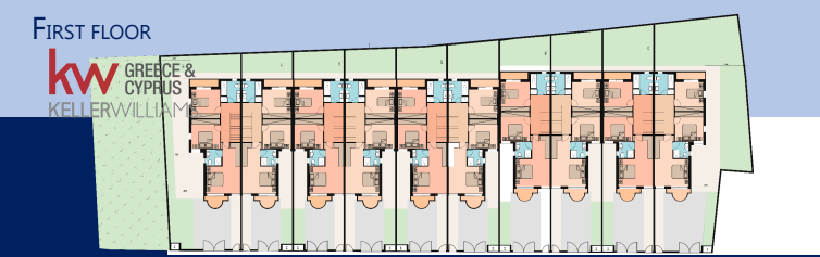 3 chambres Maison de Ville à Livadia, Larnaka, Chypre No. 40662