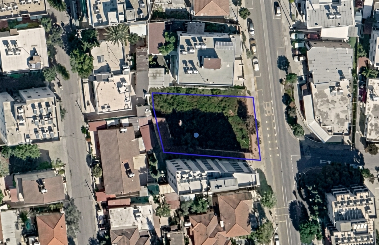 697m2 Land in Ayios Dhometios, Nicosia, Cyprus No. 61447