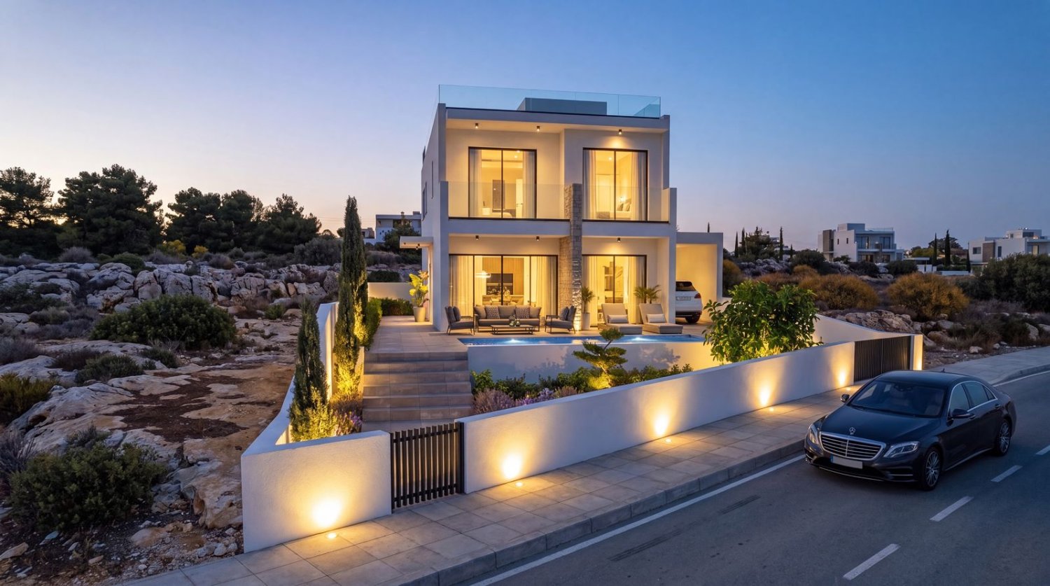 4 bedrooms Villa in Pegeia, Paphos, Cyprus No. 62133