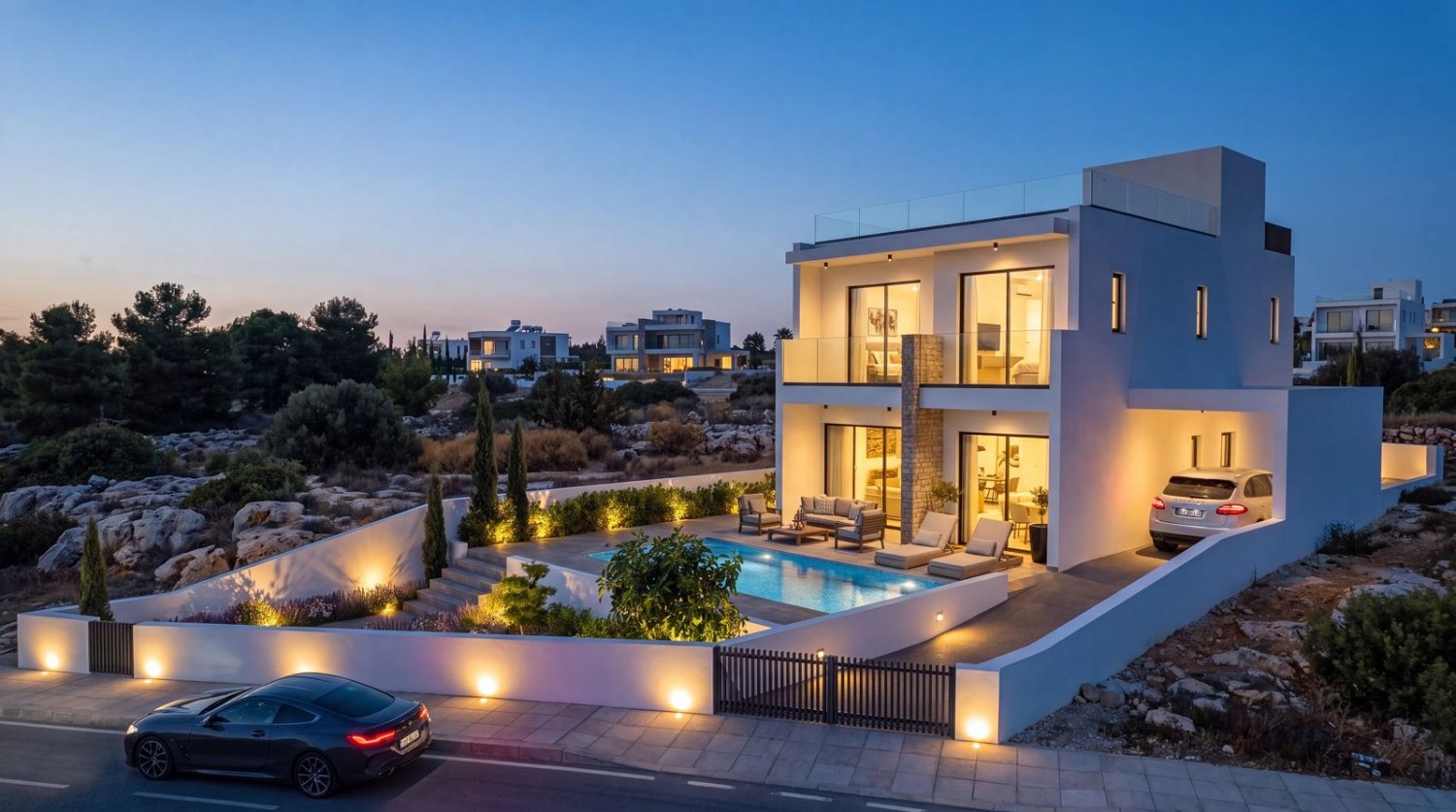 4 bedrooms Villa in Pegeia, Paphos, Cyprus No. 62133