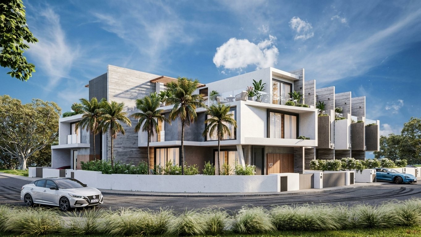 3 bedrooms Townhouse in Larnaca, Larnaka, Cyprus No. 63509