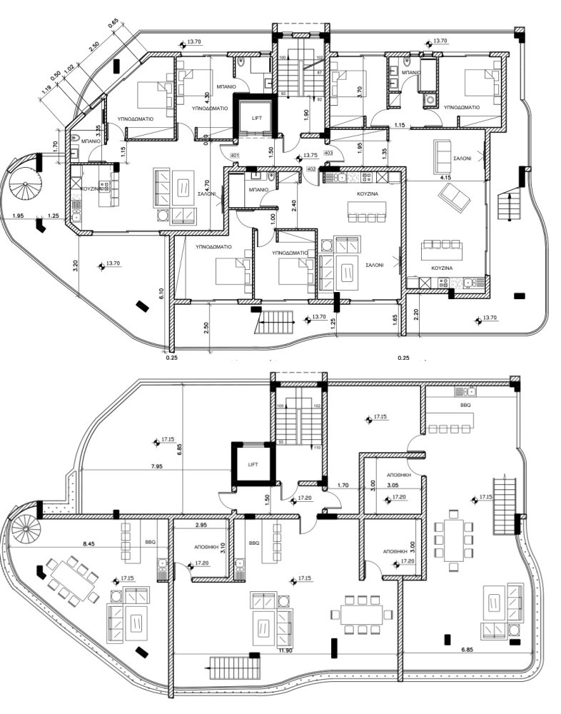 2 bedrooms Penthouse in Agios Ioannis, Limassol, Cyprus No. 64659